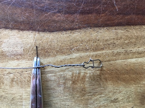 Karabiner gezwitzelt