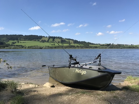 Faltboot am Grüntensee