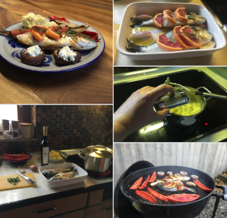 Dorade vom Grill